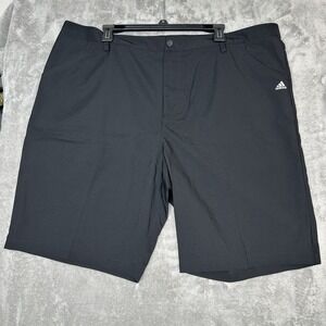 Adidas Golf Chino Shorts Color Black Stretch Shorts Men's‎ Size 42 10" Inseam